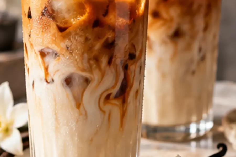 Editorial visual for Vanilla Latte for Two